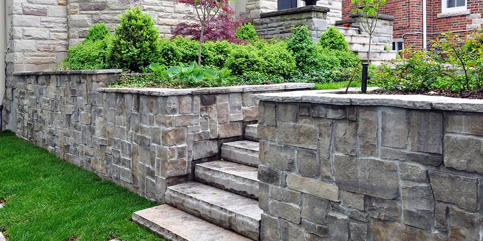 Retaining Wall Installation in Alabaster, AL