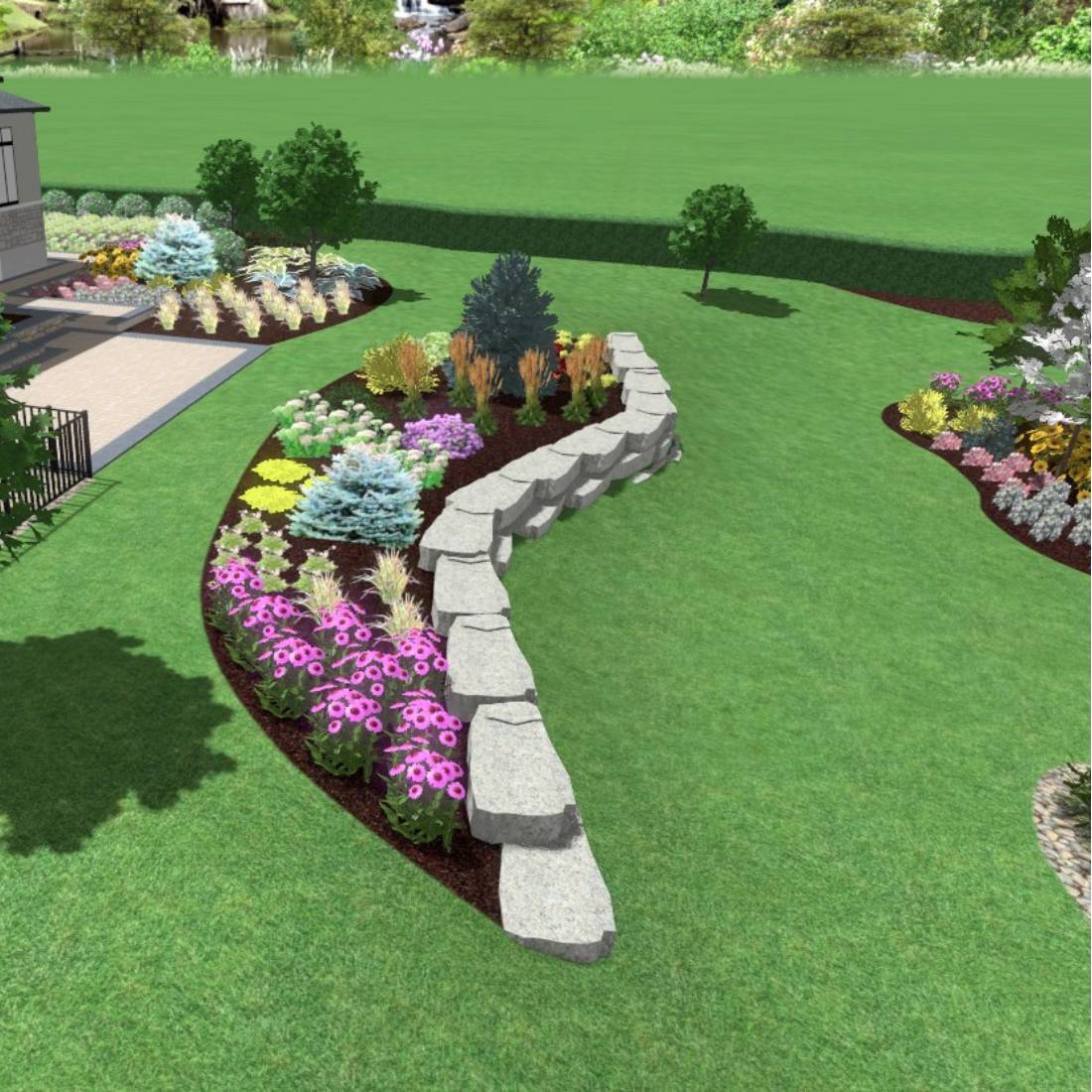 Landscape Design in Pelham project 2
